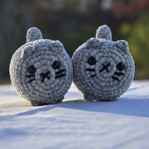 Crocheted Loaf Kitties